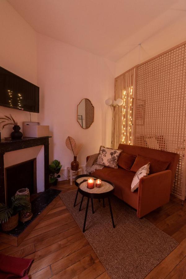 Cosy Et Comfort Studio Equipe A Clichy 5 Min Metro Exteriér fotografie